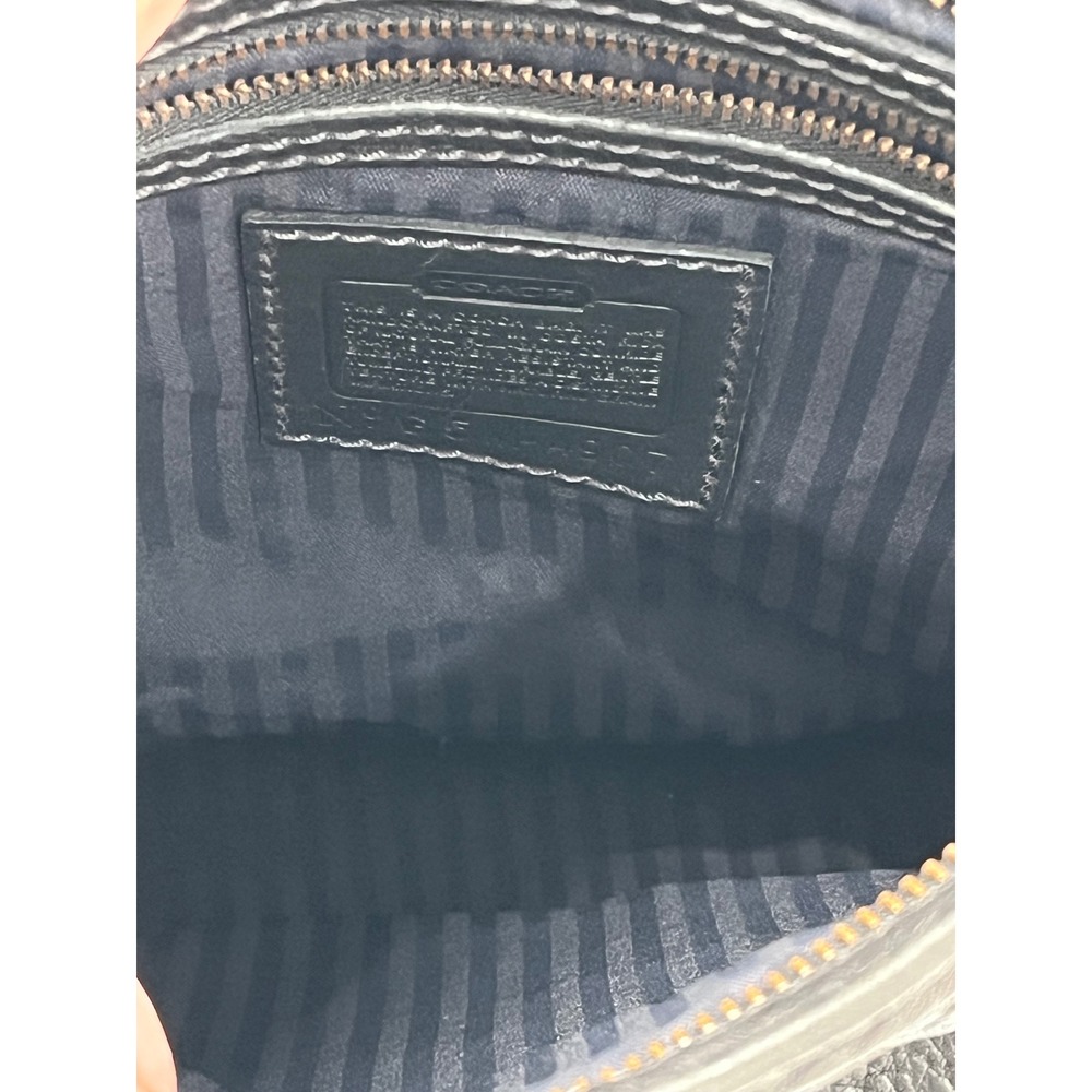 Vintage Coach Sonoma Small‎ Bucket Bag Espresso Pebbled Leather 4907 1995 - Picture 9 of 16